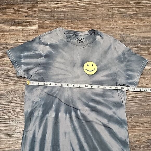 NWOT CALL Your Mother Smiley Face Tie Dye Tee - Picture 3 of 5
